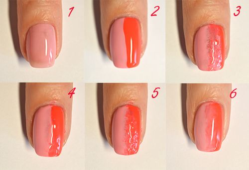Техника покраски ногтей гель-лаком в домашних условиях